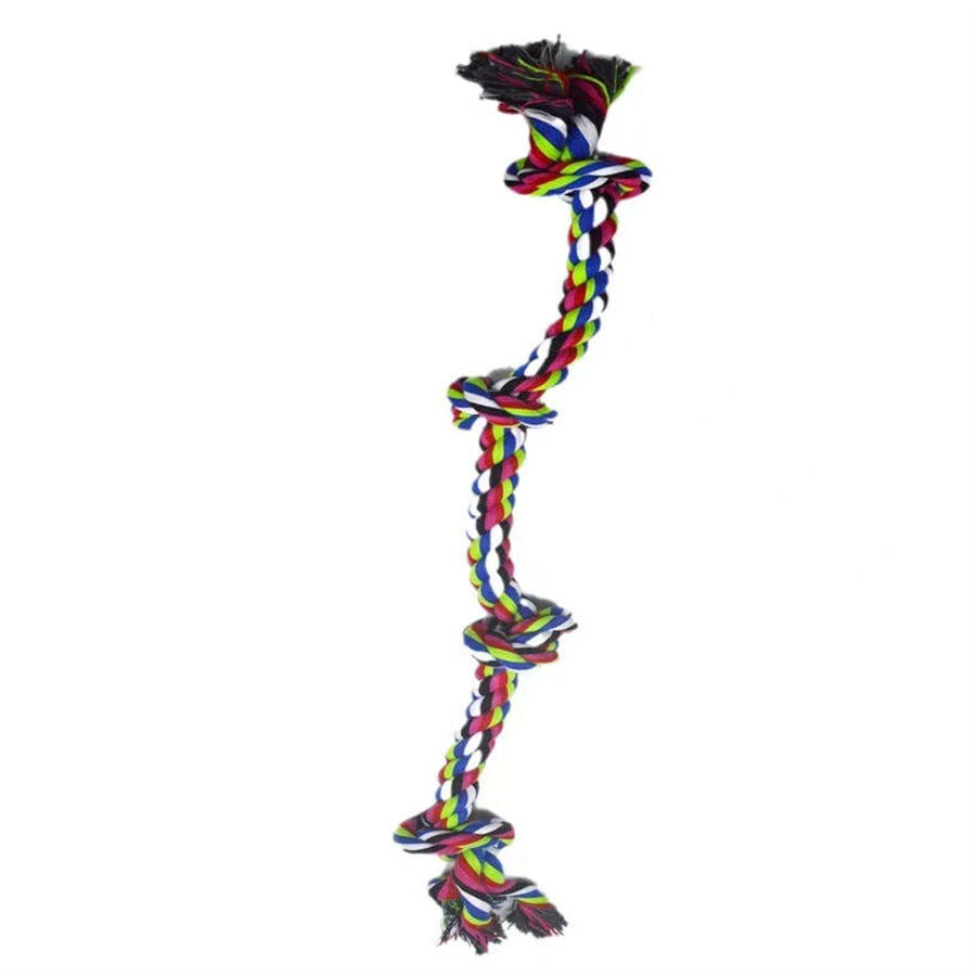 Heavy-Duty Rope Knot Toy | Juguete de Cuerda Resistente para Perros Grandes | Limpieza Dental y Juego Activo