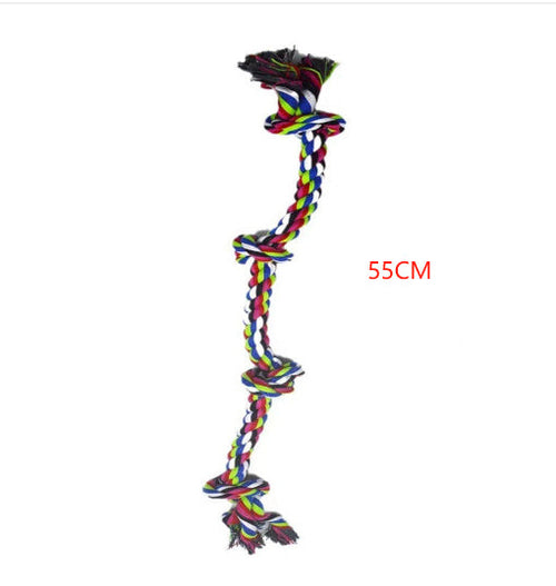 Heavy-Duty Rope Knot Toy | Juguete de Cuerda Resistente para Perros Grandes | Limpieza Dental y Juego Activo