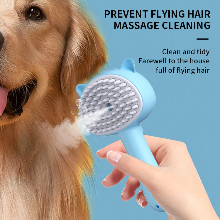 Cepillo de Limpieza para Gatos con Spray – Cepillo Multifuncional de Grooming