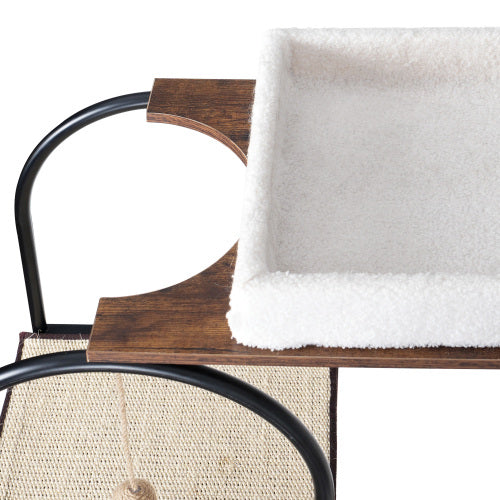 Rascador Árbol para Gatos de Interior | Torre de Juego y Descanso Multifuncional