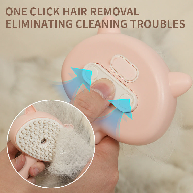 Cepillo de Limpieza para Gatos con Spray – Cepillo Multifuncional de Grooming