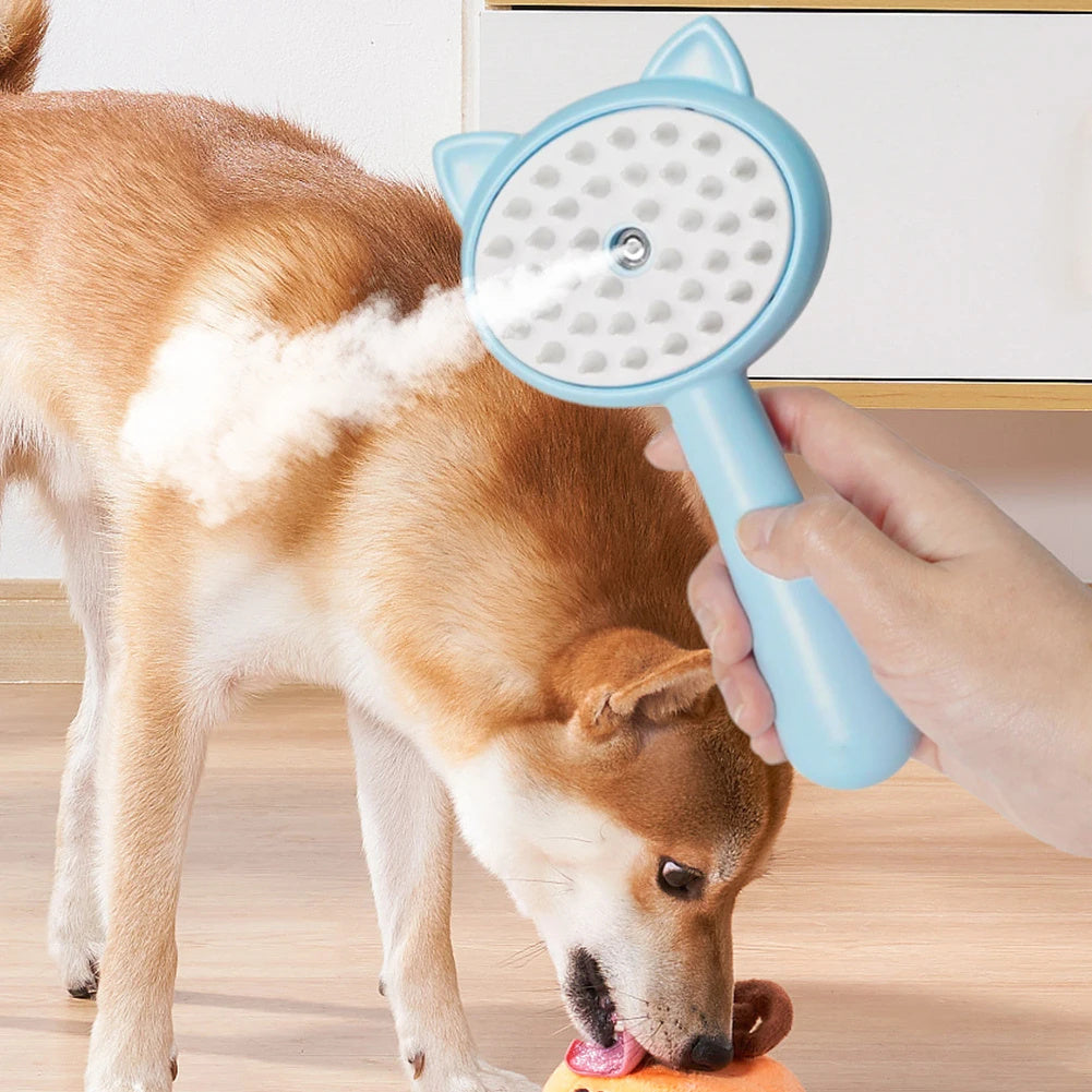Cepillo de Limpieza para Gatos con Spray – Cepillo Multifuncional de Grooming